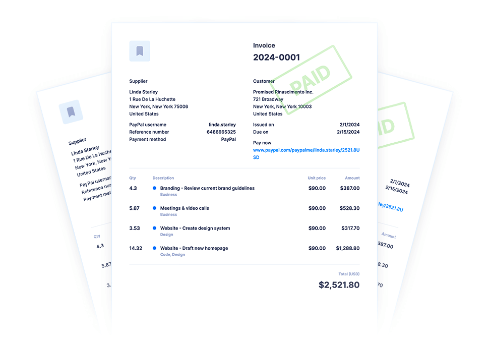 Issue Invoices